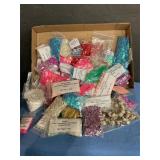 Crafting beads and sequence bags
