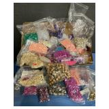 Crafting beads and sequence bags