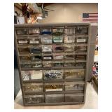 Crafting beads in  bins