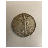 1937-S Walking Liberty Silver Half Dollar