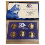 2007 United States Mint Quarter Proof Set