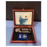 Navy Knife & Lighter set