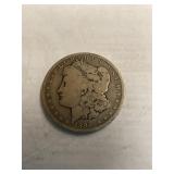 1890-O Morgan Silver Dollar