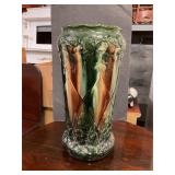 Vintage pottery Floral Ceramic umbrella holder