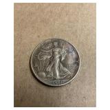 1941-S Walking Liberty Silver Half Dollar