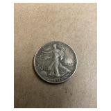 1919-D  Walking Liberty Silver Half Dollar