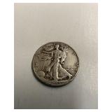 1945 Walking Liberty Silver Half Dollar