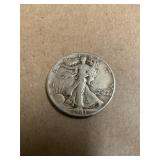 1941 Walking Liberty Silver Half Dollar