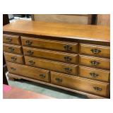 Bassett Dresser with 11 drawers