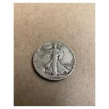 1941-S Walking Liberty Silver Half Dollar