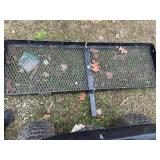 Cargo carrier hitch mounted