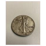 1943 Walking Liberty Silver Half Dollar