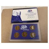 2000 United States Mint Quarter Proof  set