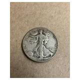 1935 Walking Liberty Silver Half Dollar