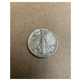 1943 Walking Liberty Silver Half Dollar