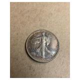1941-D  Walking Liberty Silver Half Dollar