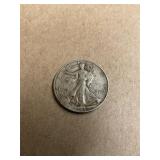 1940-S Walking Liberty Silver Half Dollar