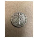 1935 Walking Liberty Silver Half Dollar