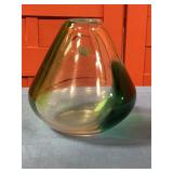Crystal bud vase 4 inches tall