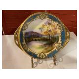 Vintage Noritake hand painted porcelain plate