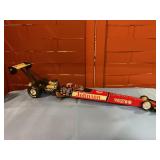 Diecast drag racing car, Alan Johnson
