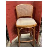 Wooden barstool