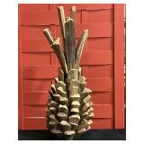 Wooden pan cone 16 inches tall