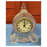 Crystal legends quartz desk clock