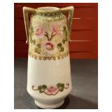 Vintage Nippon imperial double handle vase