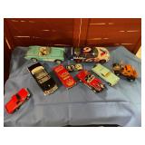 Flat of diecast cars/trucks