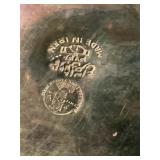 Parisian Copper & Brass Nomad heating stool