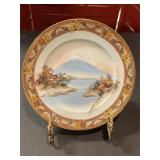 Vintage Nippon Hand painted plate