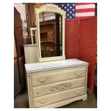 Lea 3 Drawer Chest w/ mirror & Nightstand