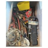 Tote of Misc Tools