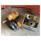 Stanley Bostiich nail gun with nails