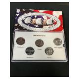 2005 platinum edition state Quarter collection