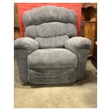 Blue Cloth Recliner