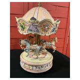 Carousel creations, animated musical carousel