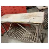 Console table made of Tree Limbs