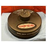 Simpson 3600 PSI  15" Surface Cleaner