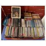 Large flat of CDs