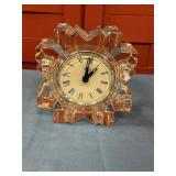 Makisa Snowflake crystal quartz clock