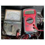 Digital multimeter in case