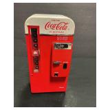 Coca-Cola bank/metal 7 1/2 inches tall