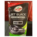 Turtle wax jet black black box finish kit