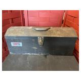 Workmans choice toolbox with misc screws/ nuts