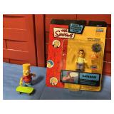 The Simpsons interactive figurines plastic