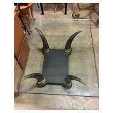 Black Horn Coffee Table 50" x40"