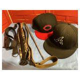 Small Flat of Hats, gun straps, gun clip