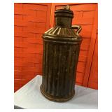 Milk can with detachable top